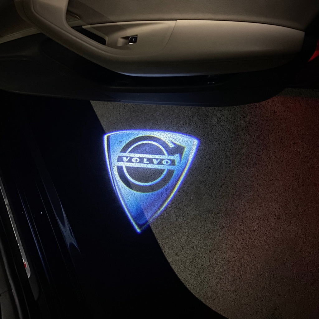 LUCES DE PROYECTOR DEL LOGOTIPO Volvo Nr.07 (cantidad 1 = 2 Película de logotipo / 2 luces de puerta)