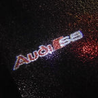 AUDI LOGO PROJECTOT LIGHTS Nr.94 (Menge 1 = 2 Logofolien /2 Türleuchten)