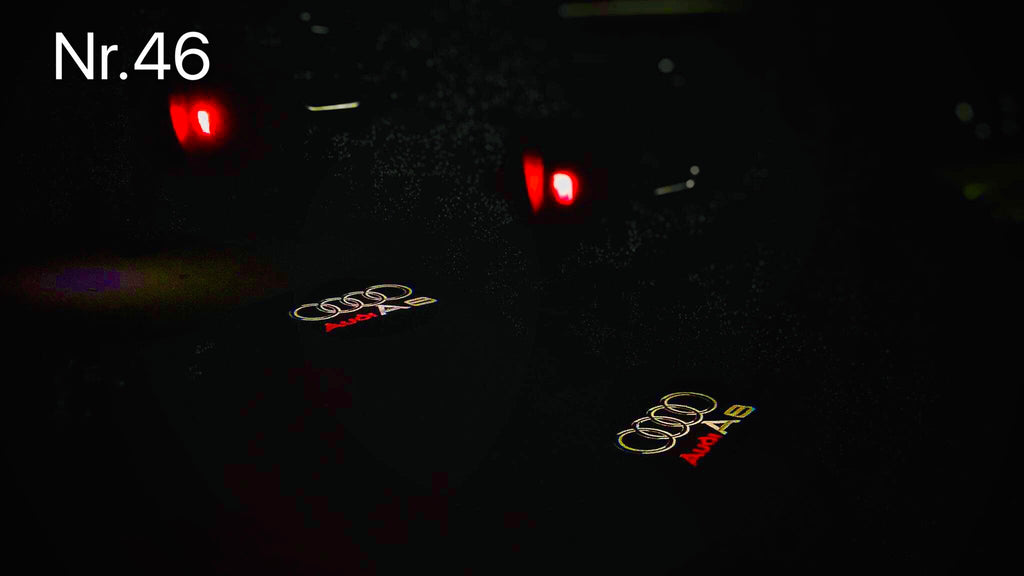 Insignia LOGO PROJECTOT LIGHTS Nr.19 (Menge 1 = 2 LogoFilme /2 Türleuchten