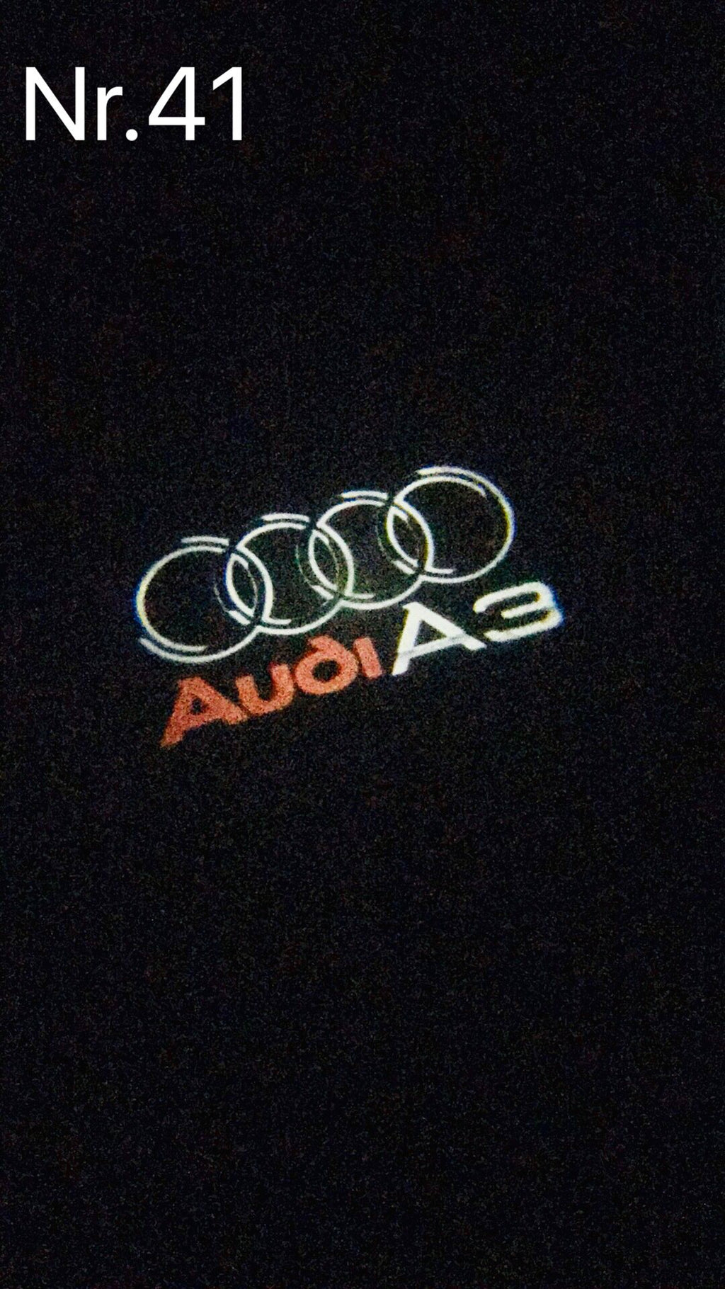 Insignia LOGO PROJECTOT LIGHTS Nr.19 (Menge 1 = 2 LogoFilme /2 Türleuchten