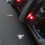 AUDI LOGO PROJEKTOT LIGHTS Nr.100 (Menge 1 = 2 Logo Films /2 Türlichter im Kombibereich 65289;