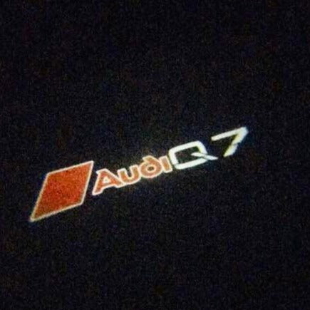 AUDI LOGO PROJECTOT LIGHTS Nr.82 (cantidad 1 = 2 logo films /2 luces de puerta)