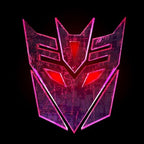 Transformers Logo Nr.263 (quantité 1 = 2 Logo Films /2 feux de porte)