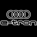 AUDI LOGO PROJECTOT LIGHTS Nr.19 (quantité 1 = 2 Logo Films /2 feux de porte)