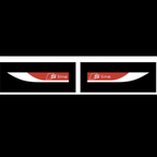 AUDI LOGO PROJECTOT LIGHTS Nr.104 (Quantität 1 = 2 Logofilme / 2 Türleuchten)