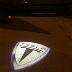 TESLA LOGO PROJECROTR LIGHTS Nr.1505 (quantity  1 =  2 Logo Film /  2 door lights)