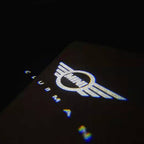 LUCES DE PROYECTOR CON LOGO CLUBMAN N ° 137 (cantidad 1 = 2 Película de logotipo / 2 luces de puerta)