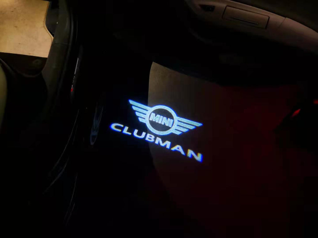 MINI CLUBMAN LOGO PROJECROTR LIGHTS Nr.130 (cantidad 1 = 2 logo película / 2 luces de puerta)
