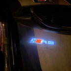 AUDI LOGO PROJECTOT LIGHTS Nr.19 (quantité 1 = 2 Logo Films /2 feux de porte)