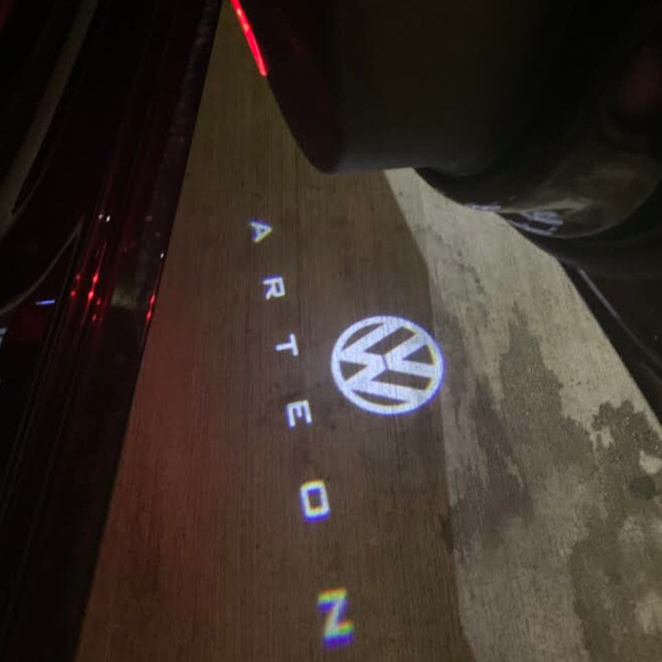 Volkswagen Arteon Türleuchten Logo Nr. 84 (Menge 1 = 2 Logofilme /2 Türleuchten)