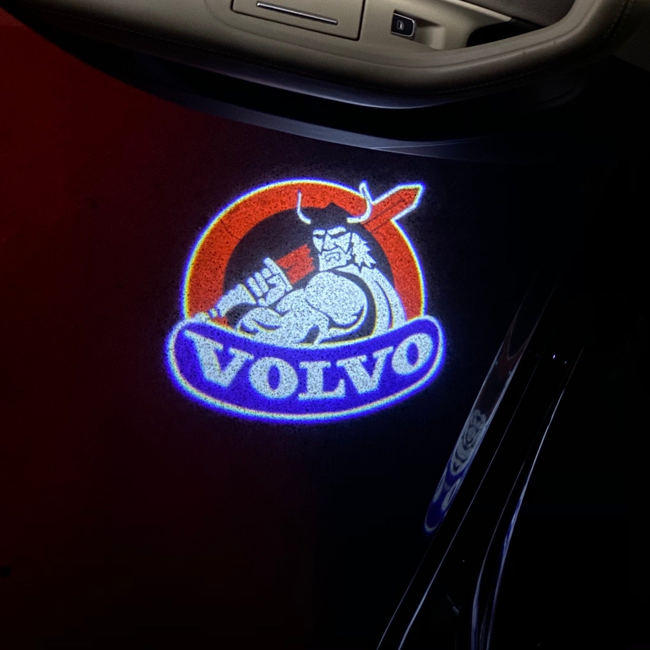Volvo Original  LOGO PROJECROTR LIGHTS Nr.75 (quantity  1 =  2 Logo Film /  2 door lights)