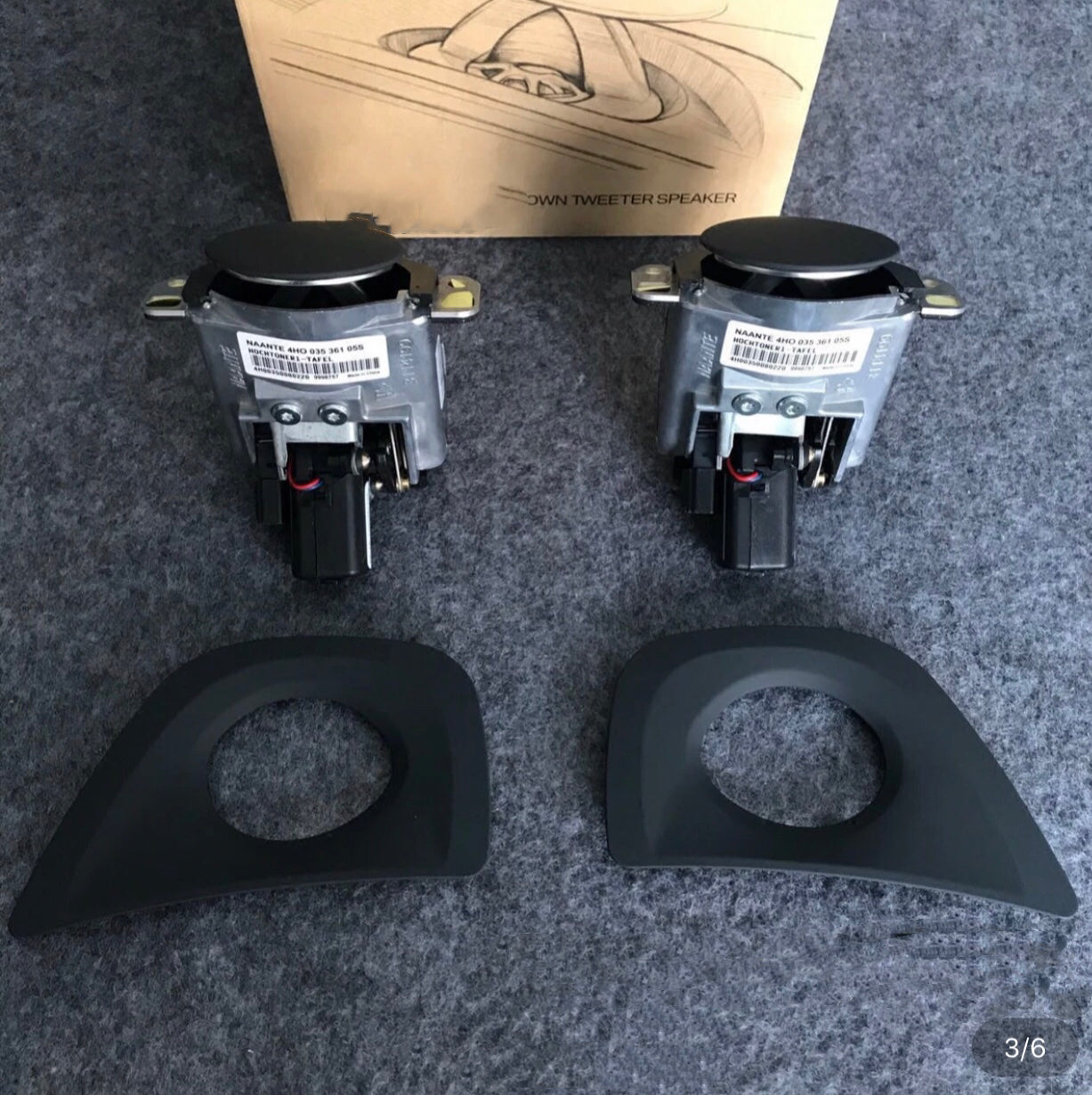 AUDI  A4 / S4 / RS4  - B & O  LED Advanced Sound System