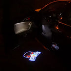 SKODA LOGO PROJECTOT LIGHTS Nr.01 (Menge 1 = 2 Logo Film / 2 Türlichter)