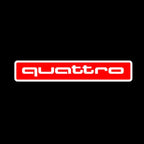 LUCI AUDI LOGO PROJECTOT Nr.83 (quantità 1 = 2 Pellicole Logo / 2 luci porta）