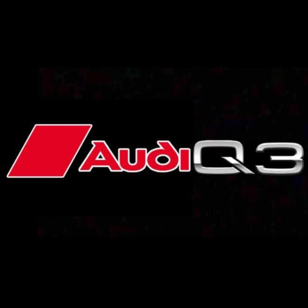AUDI LOGO PROJECTOT LIGHTS Nr.90 (quantité 1 = 2 Logo Films /2 feux de porte)
