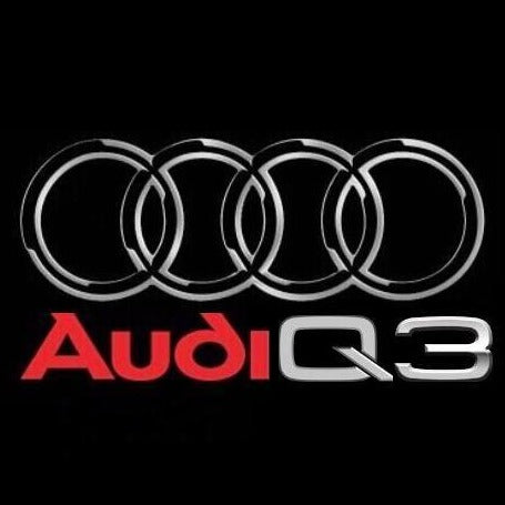 LAMPES DE PROJECTEUR AUDI LOGO N ° 47 (quantité 1 = 2 films de logo / 2 lumières de porte)
