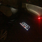 AUDI LOGO PROJEKTOT LIGHTS Nr.34 (Menge 1 = 2 Logo Films /2 Türlichter