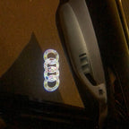 AUDI LOGO PROJECTOT LIGHTS Nr.10 (quantité 1 = 2 Logo Films /2 feux de porte)