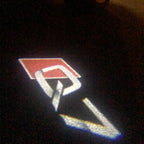 AUDI LOGO PROJECTOT LIGHTS Nr.79 (cantidad 1 = 2 logo films /2 luces de puerta)