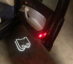 MERCEDES BENZ BRABUS LOGO PROJECTOT LIGHTS Nr.38 (Menge 1 = 1 Sets/2 Türleuchten)
