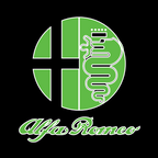 Alfa Romeo LOGO PROJECTOT LIGHTS Nr.13 (cantidad 1 = 2 logo película / 2 luces de puerta)
