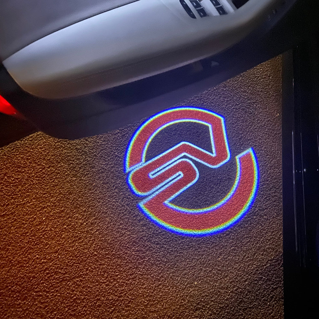 JAGUAR  SV LOGO PROJECROTR LIGHTS Nr.28 (quantity 1 = 1 sets/2 door lights)