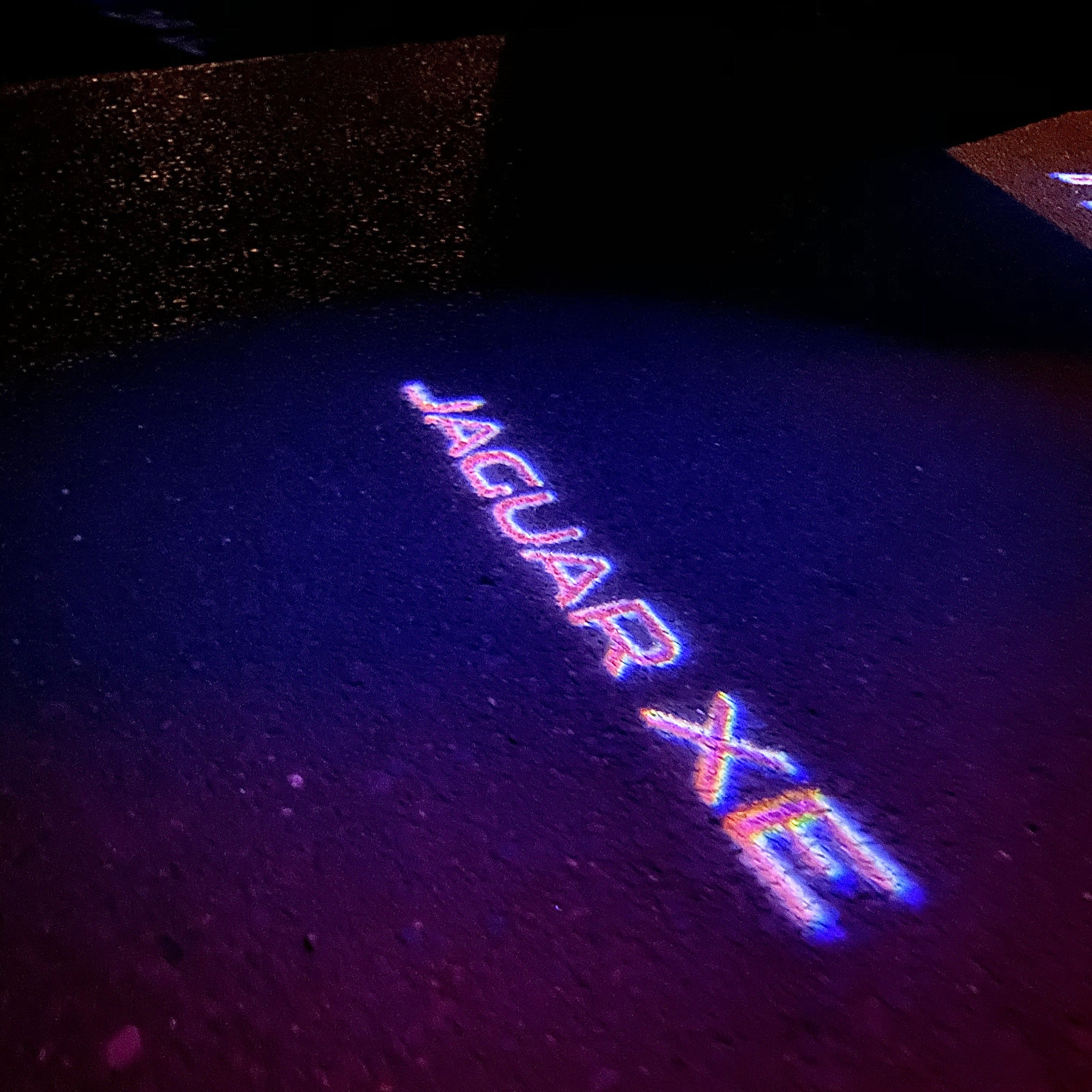 LUCI PROIETTORI LOGO JAGUAR Nr.22 (quantità 1 = 1 set / 2 luci porta)