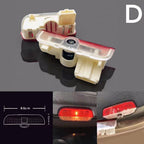 LUCI PROIETTORI LOGO SKODA Nr.89 (quantità 1 = 2 Logo Film / 2 luci porta)