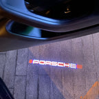 PORSCHE LOGO PROJECTOT LIGHTS Nr.74 (Anzahl 1 = 2 Logo Film/2 Türleuchten)