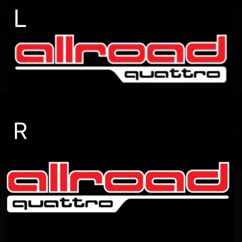 AUDI ALLROAD LOGO PROJECTOR Nr.297
