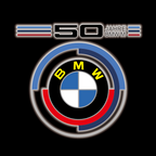 BMW LOGO PROJECTOT LIGHTS Nr.01 (quantità 1 = 1 set/2 luci porta)