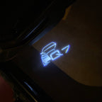AUDI LOGO PROJECTOT LIGHTS Nr.19 (quantité 1 = 2 Logo Films /2 feux de porte)