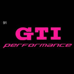 GTI PERFORMANCE Logo أضواء الباب عدد. 18 (الكمية 1 = 2 شعار فيلم / 2 مصباح باب)