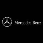 LUCES DE PROYECTOR LOGO MERCEDES BENZ Nr.06 (cantidad 1 = 1 juegos / 2 luces de puerta)