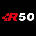 Volkswagen R50 Türleuchten Logo Nr. 141 (Menge 1 = 2 Logo Film / 2 Türleuchten)