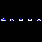 SKODA LOGO PROJEKTOT LIGHTS Nr.19 (Menge 1 = 2 Logo Films /2 Türlichter im Kombi 652899;