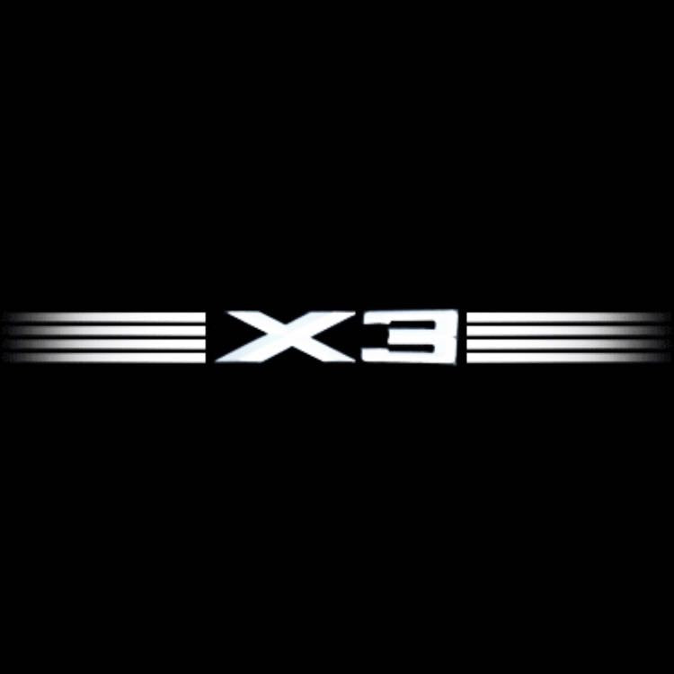 BMW X3 LOGO PROJECTOR LIGHTS Nr.21 (quantité 1 = 1 ensembles / 2 feux de porte)