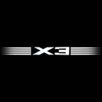 BMW X3 LOGO PROJECTOR LIGHTS Nr.21 (quantité 1 = 1 ensembles / 2 feux de porte)