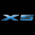 BMW X5 logo projecteur no 19 (qty 1 = 1 set / 2 Door Lights)