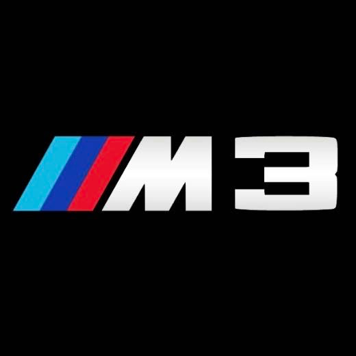 BMW M3 LOGO PROJECTOR LIGHTS Nr.25 (quantité 1 = 1 jeux / 2 feux de porte)