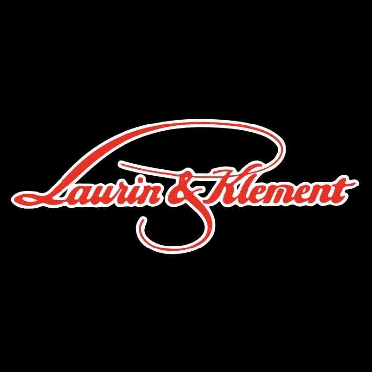 LUCI PROIETTORI LOGO SKODA Laurin & Klement Nr.19 (quantità 1 = 2 Pellicole Logo / 2 luci porta)