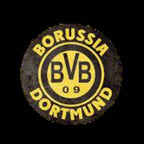 BVB DORTMUND Football CLUB Logo Nr.235 (quantité 1 = 2 Logo Films /2 feux de porte)