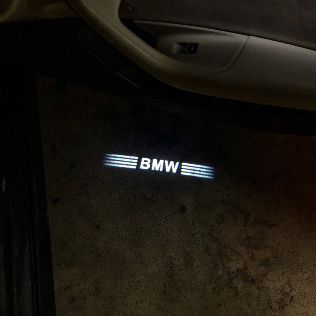BMW LOGO PROJECTOT LIGHTS Nr.01 (quantità 1 = 1 set/2 luci porta)