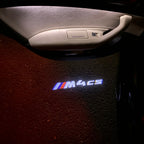 BMW  M4 CS  LOGO PROJECTOT LIGHTS Nr.6027 (quantity 1 = 1 sets/2 door lights)