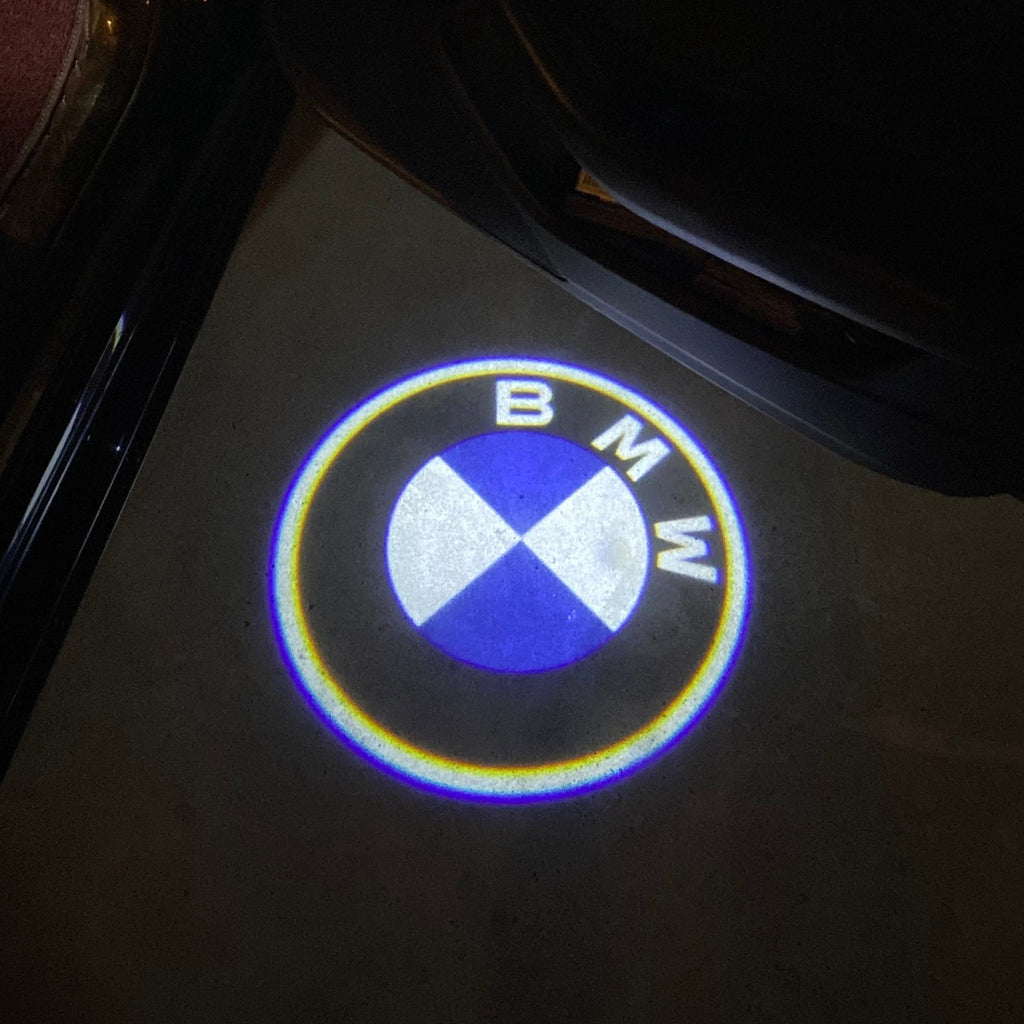 BMW LOGO PROJECTOT LIGHTS Nr.01 (quantità 1 = 1 set/2 luci porta)