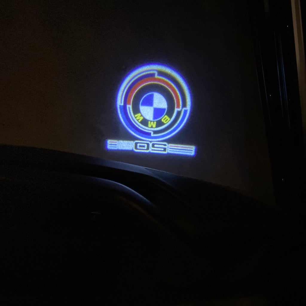 BMW LOGO PROJECTOT LIGHTS Nr.01 (quantità 1 = 1 set/2 luci porta)