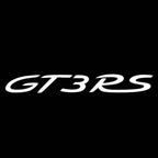 PORSCHE GT  LOGO PROJECTOT LIGHTS Nr.8003 (quantity  1 =  2 Logo Film /  2 door lights)