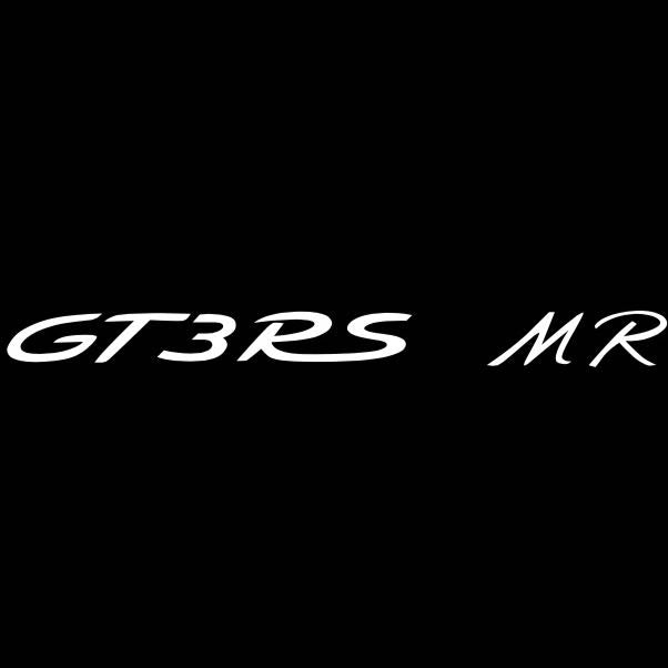 PORSCHE GT  LOGO PROJECTOT LIGHTS Nr.8097 (quantity   1 =  2 Logo Film /  2 door lights)