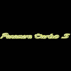 PORSCHE Panamera LOGO PROJECTOT LIGHTS Nr.8086 (quantity  1 =  2 Logo Film /  2 door lights)