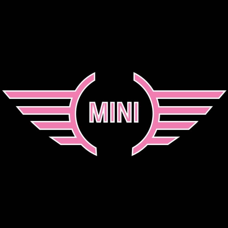 MINI LOGO PROJECROTR LIGHTS Nr.83 (Menge 1 = 2 Logo Film / 2 Türleuchten)